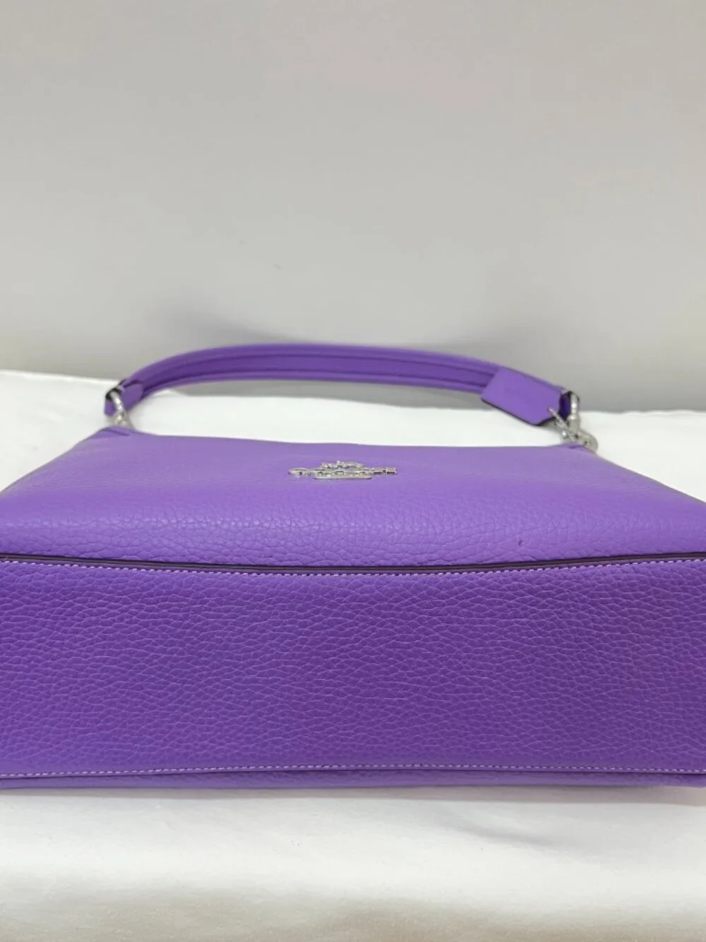 Coach Purple Laurel Shoulder Bag CR148 with Removed Tags